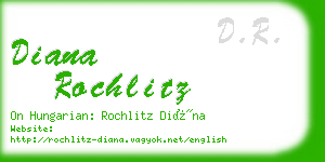 diana rochlitz business card